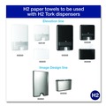 Paper Towels and Napkins | Tork 424824 Advanced 9 x 9.5 1-Ply Multifold Hand Towel - White (16/Carton) image number 4