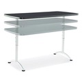  | Iceberg 69317 ARC 30 in. x 60 in. x 30 - 42 in. Height-Adjustable Table - Graphite/Silver image number 5