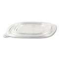 Food Service | Anchor 4308115 8.13 in. x 8.13 in. x 0.34 in. Crystal Classics Plastic Lids - Clear (150/Carton) image number 2