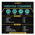 Cleaning Cloths | Gritt Commercial GRI6300 Heavy-Duty Cleaning Wipes, 10 x 12, Citrus, White, 300/Bucket image number 8