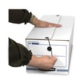  | Bankers Box 00018 Liberty 9 in. x 24.25 in. x 7.5 in. Check and Form Boxes - White/Blue (12/Carton) image number 6