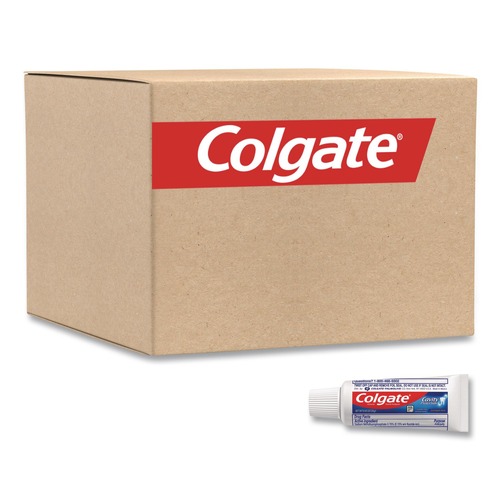Cleaning & Janitorial Supplies | Colgate-Palmolive Co. 109782 0.85 oz. Tube Unboxed Personal Size Toothpaste (240/Carton) image number 0