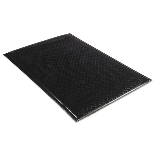  | Guardian 24020301DIAM Soft Step 24 in. x 36 in. Supreme Anti-Fatigue Floor Mat - Black image number 0