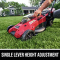 Push Mowers | Skil PM4912B-20 20V PWRCORE20 Brushless Lithium-Ion 18 in. Cordless Lawn Mower Kit with 2 Batteries (4 Ah) image number 2