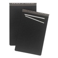 Office Jansan | ACCO A7047071A 11 in. x 17 in. 3 in. Capacity Two-Piece Prong Fastener Pressboard Report Cover with Tyvek Reinforced Hinge - Black image number 6