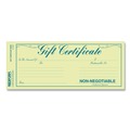 Office & Office Supplies | Rediform 98002 8.5 in. x 3.67 in. Gift Certificates with Envelopes - Blue/Gold with Blue Border (25/Pack) image number 2