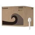 Cutlery | Boardwalk BWKTASTERSPOON Mediumweight Polypropylene Tasting Spoon Cutlery - White (3000/Carton) image number 0