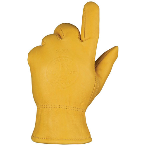 Work Gloves | Klein Tools 40016 Cowhide Gloves with Thinsulate - Medium image number 0