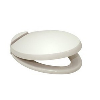 TOTO SoftClose Oval Elongated Plastic Closed Front Toilet Seat & Cover (Sedona Beige)