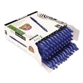 Pens | Zebra ZEB22248 Z-Grip Ballpoint Pen, Retractable, Medium 1 mm, Blue Ink, Blue/Clear Barrel, 48/Pack image number 0