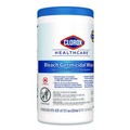 Office Jansan | Clorox Healthcare 35309 1 Ply 6.75 in. x 9 in. Unscented Bleach Germicidal Wipes - White (6/Carton) image number 1