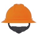  | MSA 10167921 V-Gard 500 Hi-Viz Fas-Trac III 4-Point Vented Hat - Orange image number 2