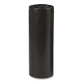 Trash Bags | Earthsense Commercial 1507103 38 in. x 58 in. 2 mil 60 Gallon Linear Low Density Recycled Can Liners - Black (100/Carton) image number 3