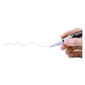 Office Jansan | Deflecto SMA510-V4-WT Wet Erase Markers with Medium Chisel Tip - White (4/Pack) image number 6