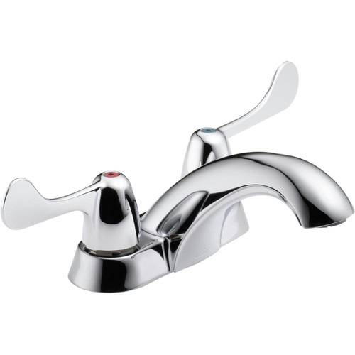 Fixtures | Delta 2529LF-LGHGMHDF 2-Handle Centerset Commerical Lavatory Faucet (Chrome) image number 0