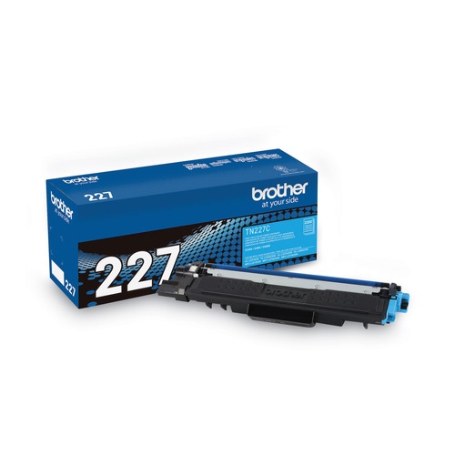 Ink & Toner | Brother TN227C 2,300 Page-Yield High-Yield Toner - Cyan image number 0