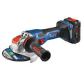 Factory Reconditioned Bosch GWX18V-13CB14-RT PROFACTOR 18V Spitfire X-LOCK Connected-Ready 5 - 6 in. Cordless Angle Grinder Kit with Slide Switch (8.0 Ah) image number 1