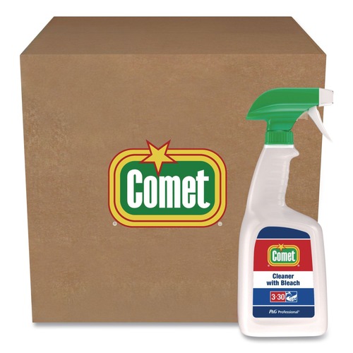 Cleaning & Janitorial Supplies | Comet 02287 32 oz. Spray Bottle Cleaner with Bleach (8-Piece/Carton) image number 0