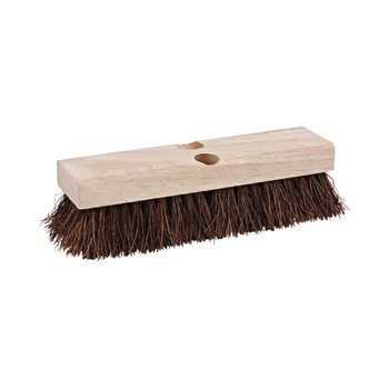 Boardwalk 10 in. Brush 2 in. Brown Palmyra Bristles Deck Brush Head