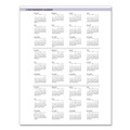 Calendars & Planners | House of Doolittle 2956-74 9 in. x 7 in. 12-Month (Jan-Dec 2026) Recycled Wild Flower Weekly/Monthly Planner - Gray/White/Purple Cover image number 4