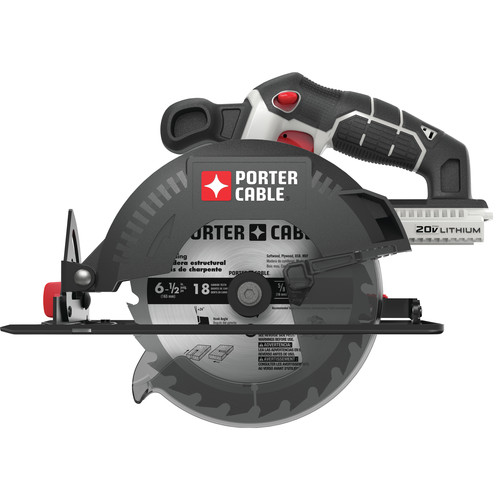 Porter Cable Pcc660b 20v Max Lithium Ion 6 1 2 In Circular Saw Tool Only Cpo Outlets