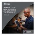 Paper Towels and Napkins | WypAll 06006 9 in. x 15 in. Power Clean Wipers for WetTask Customizable Wet Wiping System - White (275/Roll, 2 Rolls/Carton) image number 5