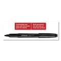 Office Jansan | Universal UNV07071 Fine Bullet Tip Pen-Style Permanent Marker - Black (1 Dozen) image number 6