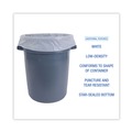 Trash Bags | Boardwalk H7658MWKR01 55 Gallon 0.63 mil 38 in. x 58 in. Repro Low-Density Can Liners - White (10 Rolls/Carton,10 Bags/Roll) image number 5
