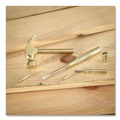 Office Jansan | Great Neck 19006 6.5 in. Long Nesting Handle 5-in-1 Carpenter's Hammer with 4 Screwdrivers - Gold image number 8
