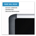  | MasterVision MVI270301 SoftTouch 72 in. x 48 in. Aluminum Frame Bulletin Board - Black image number 5