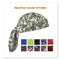 Cooling Gear | Ergodyne 12478 Chill-Its 6615 One Size Fits Most High-Performance Bandana Doo Rag with Terry Cloth Sweatband - Camo image number 4