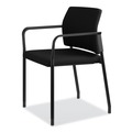 Office Chairs | HON HSGS6.F.B.CU10.CBK 23.25 in. x 22.25 in. x 32 in. Accommodate Series Guest Chair with Fixed Arms - Black/Charblack  (2/Carton) image number 10
