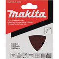 Sanding Sheets | Makita A-95750 10-Pack 150 Grit Multi‑Tool Sandpaper image number 1