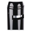 Labor Day Sale! Save $30 off $199! | Rubbermaid Commercial FGR1BK 4 in. x 41 in. 0.9 gal. Round Steel Smoker's Pole - Black image number 1