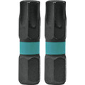 Bits and Bit Sets | Makita A-96609 Makita ImpactX T40 Torx 1 in. Insert Bit, 2/pk image number 0