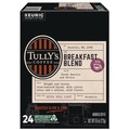 Bulk Savings Pricing 2 | Tully's Coffee 5000330027 Coffee K-Cups - Breakfast Blend (24/Box) image number 0