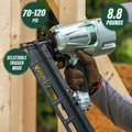 Air Framing Nailers | Metabo HPT NR83A5(S)M 21 Degree 3-1/4 in. Pneumatic Framing Nailer image number 7