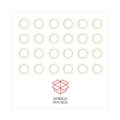 Office Jansan | Universal UNV51302CT 3 in. Core 48 mm x 54.8 in. General Purpose Masking Tape - Beige (24/Carton) image number 3