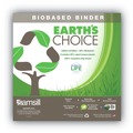 Office Jansan | Samsill U86378 11 in. x 8.5 in. 3 Rings 1 in. Capacity Earth&rsquo;s Choice Plant-Based Durable Fashion View Binder - Lime (2/Pack) image number 4