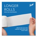 Toilet Paper Dispensers | Scott 44518 11.25 in. x 6.31 in. x 12.75 in. Pro High Capacity Coreless SRB Tissue Dispenser - Black (1/Carton) image number 6