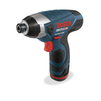 Factory Reconditioned Bosch 12V MAX Cordless Lithium-Ion Impactor Fastening Driver Kit (2 Ah)