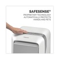 Office Electronics & Batteries | Fellowes Mfg Co. 5015301 Powershred LX210 16 Manual Sheet Capacity Micro-Cut Shredder - White image number 2