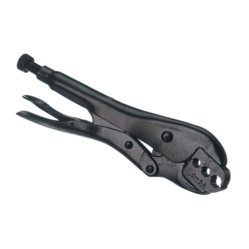 Crimpers | Western Enterprises C-6 5/8 in. - 11/16 in. Hand-Held Furrule Crimp Tool - Black image number 0
