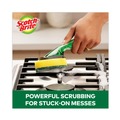 Cleaning & Janitorial Supplies | Scotch-Brite 481-7-RSC 2.9  in. x 2.2 in. Soap-Dispensing Dishwand Sponge Refills - Green (2/Pack) image number 4