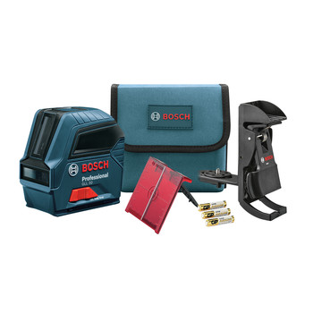 Factory Reconditioned Bosch Self-Leveling Cross-Line Laser