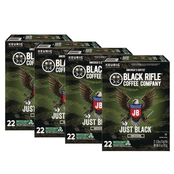 Keurig Coffee K-Cups - Just Black (88/Carton)