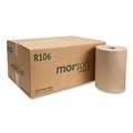Labor Day Sale! Save $30 off $199! | Morcon Paper R106 1-Ply 10 in. x 800 ft. 10 in. Roll Towels - Kraft (6/Carton) image number 1