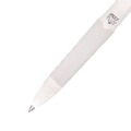 Pens | uni-ball 70706 Medium 0.7 mm 207 Plusplus Retractable Gel Pen - Black Ink, White Barrel (1-Dozen) image number 4