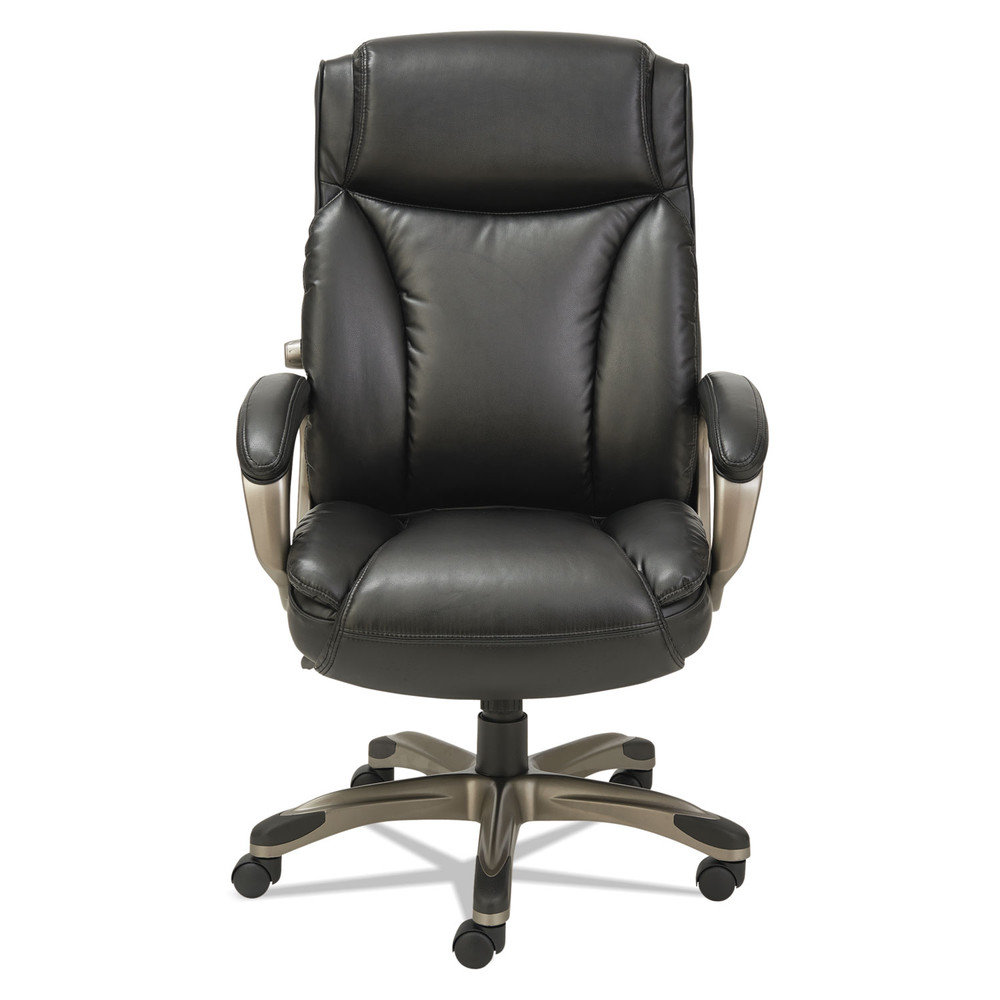 Alera VN4119 Veon Series 275 lbs. CAP Bonded Leather Exec Ofc Chair-BLK/Graphite 42167392260 | eBay
