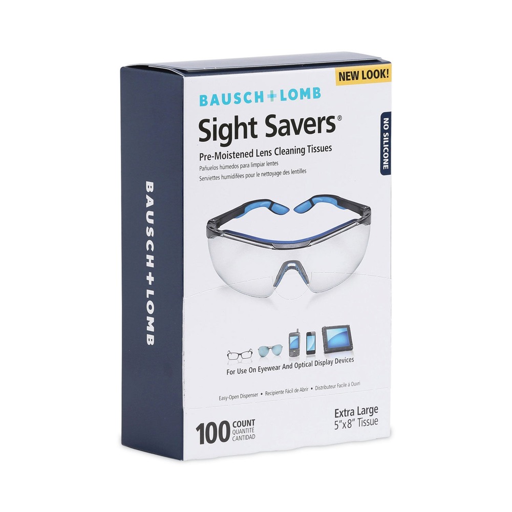 Bausch & Lomb 8574GM Sight Savers 8 x 5 vorbefeuchtete Linsentücher (100/Bx) Neu - Bild 2 von 10